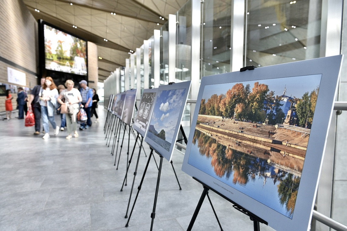 В аэропорту Пулково открылась фотовыставка «Земля у Байкала»